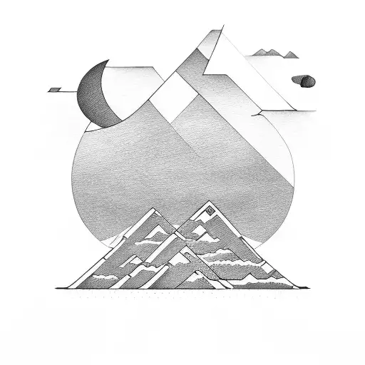 Sunset Over Green Hills