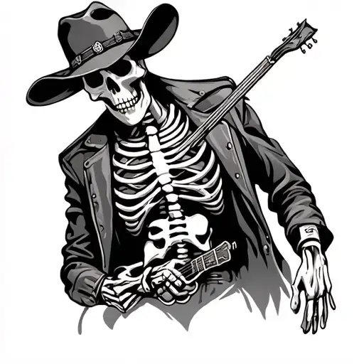 Skeleton Cowboy