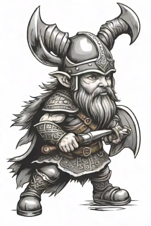 Little Viking Warrior