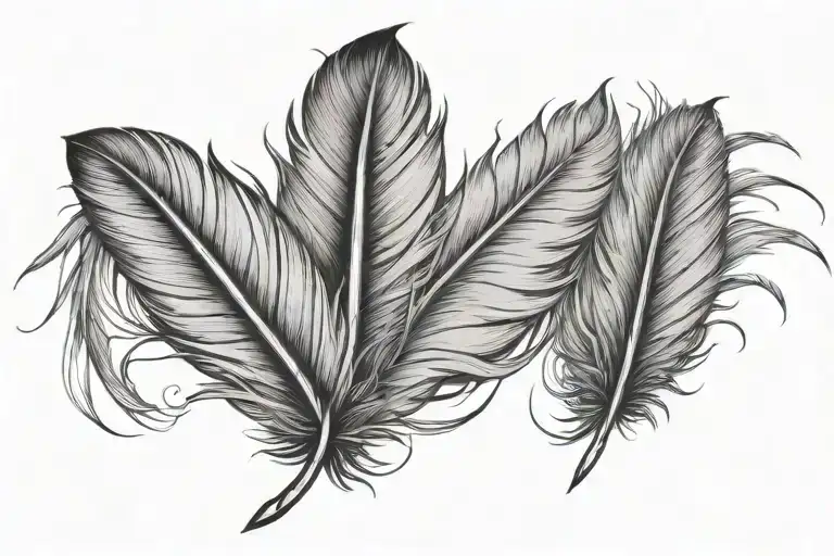 Veni Vidi Vici Feather Feather Feather