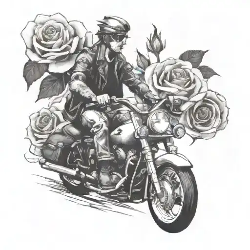 Christian Biker Roses