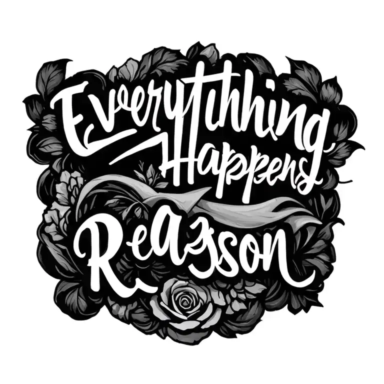 Everything Happens A Reason