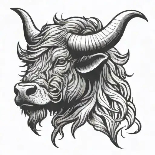 Hairy Bull Head