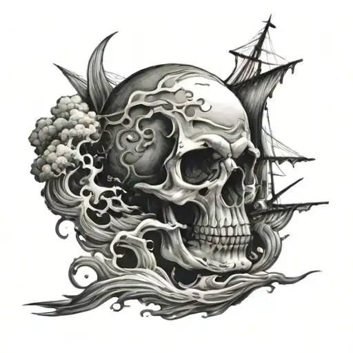 Skull Sea Cloud