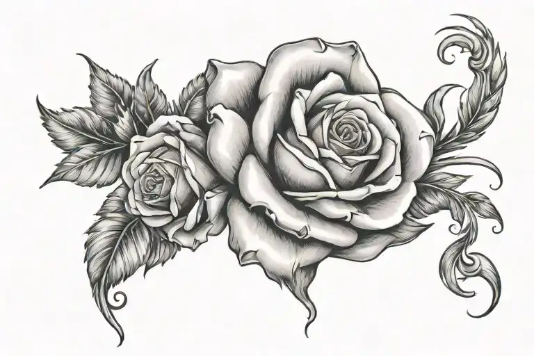 Estrada With Rose Intertwined