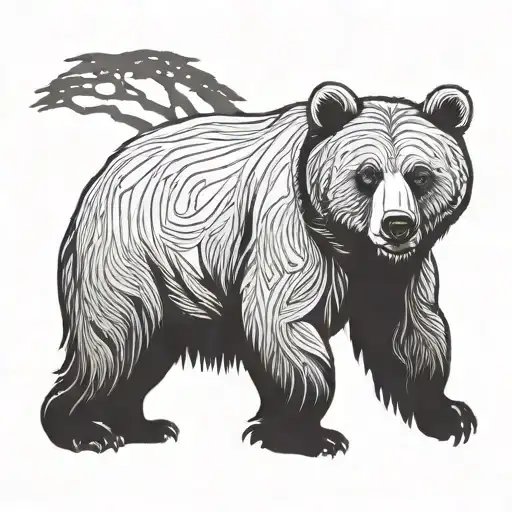 Bear Outline