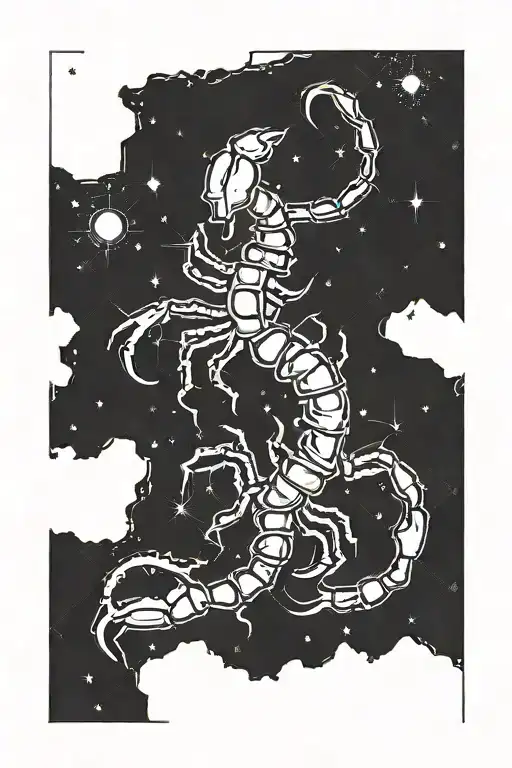 Scorpio Constellation Map