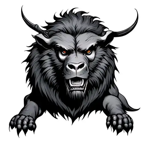 Humble Beast Shadowed In Darkness