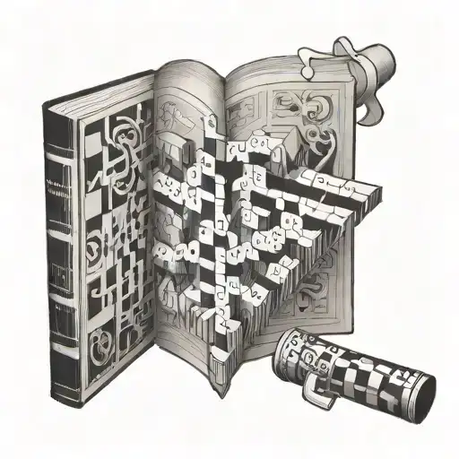 Crossword Puzzle Book Open