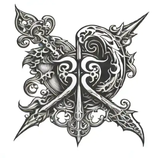 Cancer Gemini Glyph Designs Integrated