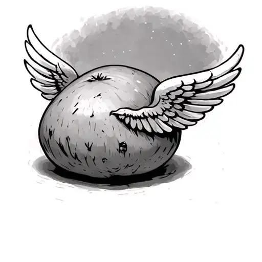 Spud With Wings For Baby Loss