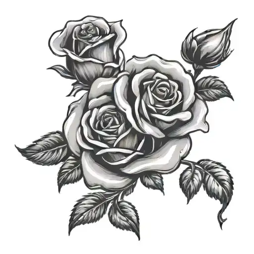 Roses Saying Peace And Love