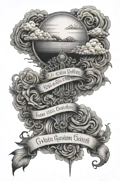 Bible Verse No Clouds