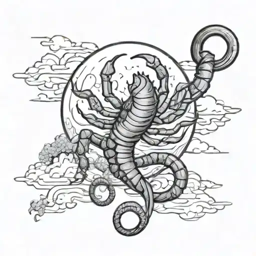 The Moon Hangs Over Italy And A Scorpion Is Placed Over Sicily