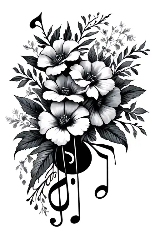 Music And Flowers