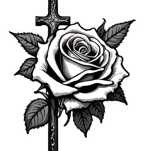 Rose And Cross