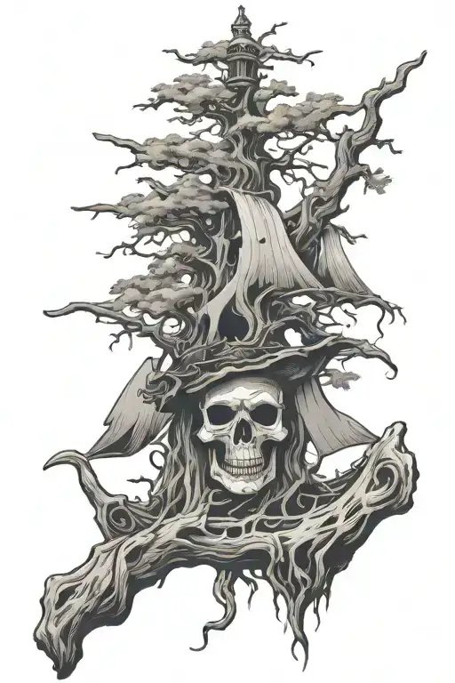 Dead Tree In Pirate Style