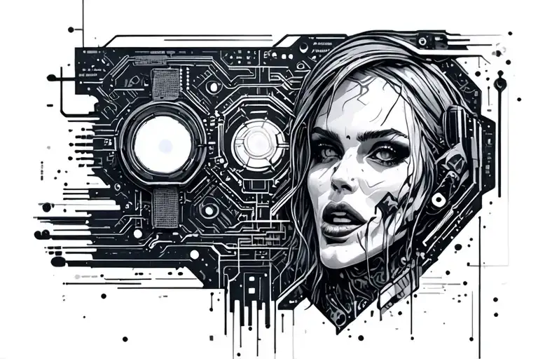 Cyberpunk Circut Board