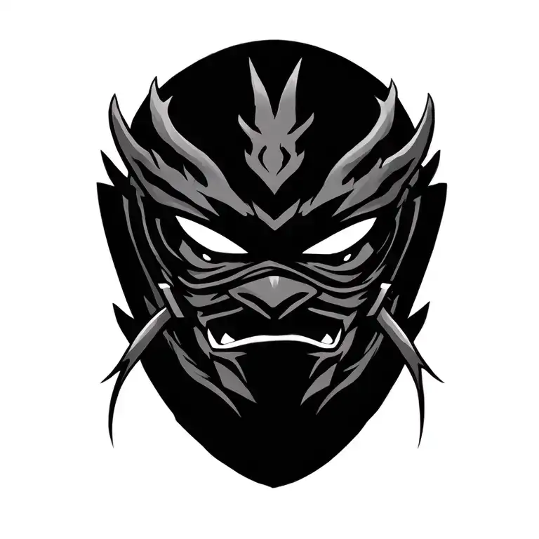Ninja Oni Mask