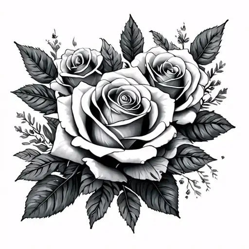 Roses Forrest And Space Themed