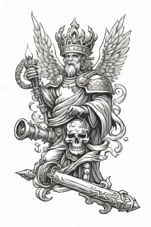 Torch King Heaven Something Angelic Something