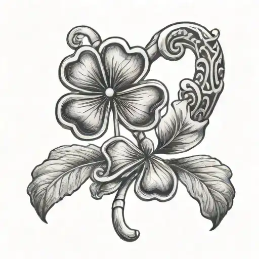 Forty Clover And Italian Horn