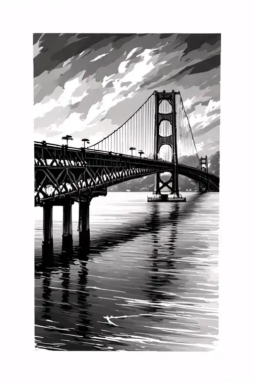 Chesapeake Bay Bridge Landscape