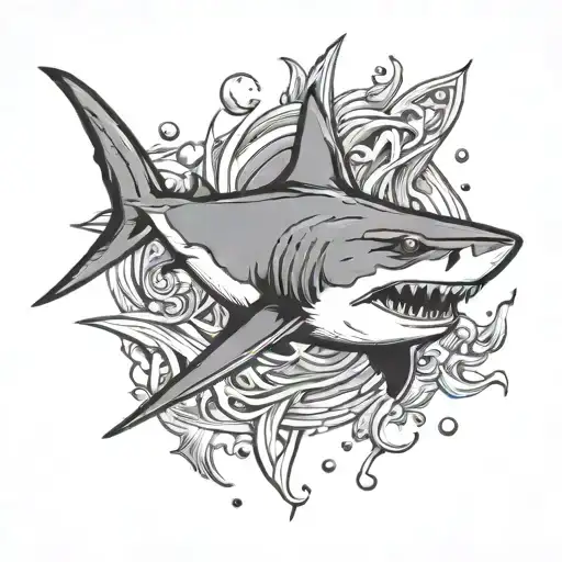 Shark Old School Style