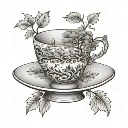 Teacup With Tree