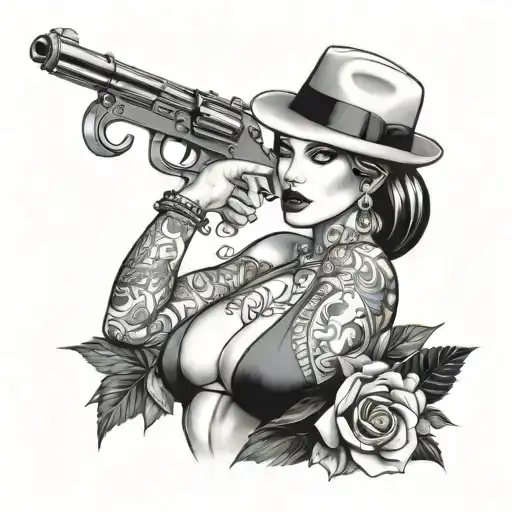 Gangster Chic Art Sexy