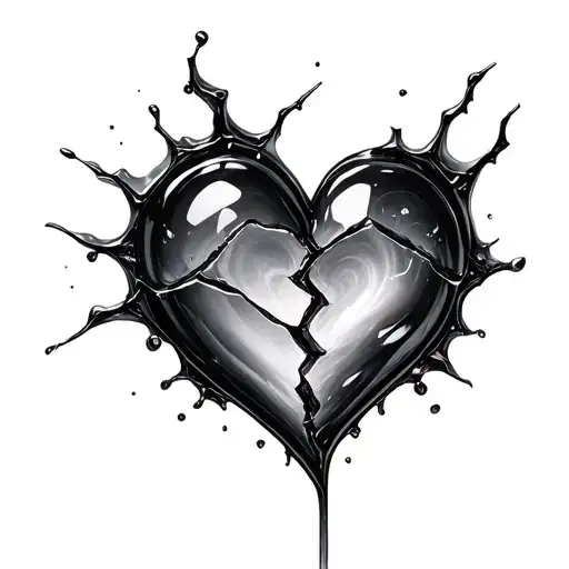 Broken Heart Made Out Of Glass