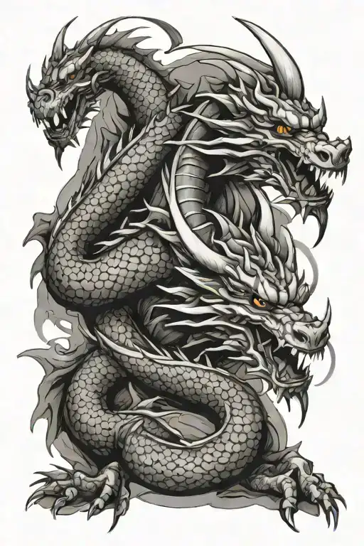 Dragon And Samurai