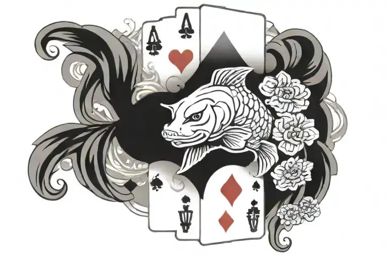 Pai Gow Hand Joker Ace Over 2 2 Ace 2 2 Koi Fish
