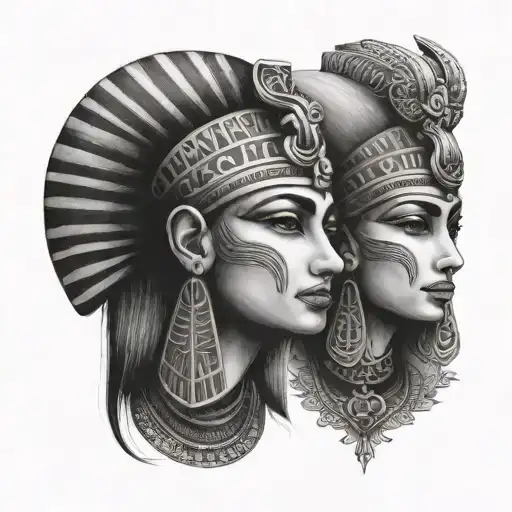 2 Sister Tattoos Egypt Trip