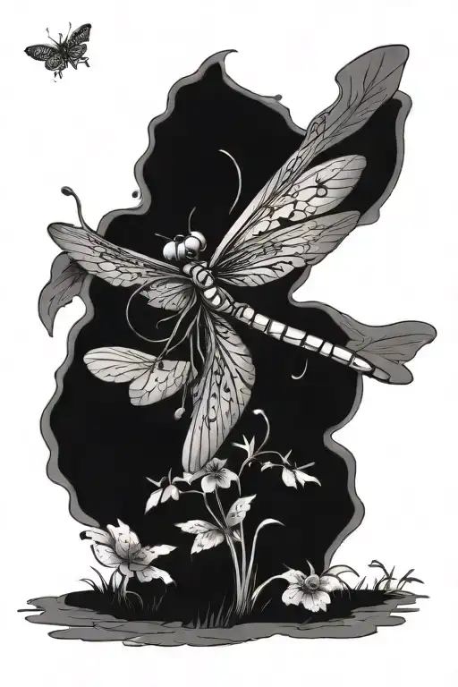 Dragon Fly Pooping Butterflies And Peeing Bears