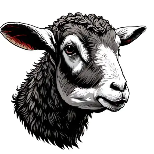 Lamb Of Victor Incorporating Bible Quote Psalms 23