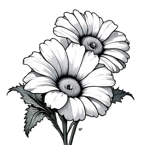 Daisy And Morning Glory