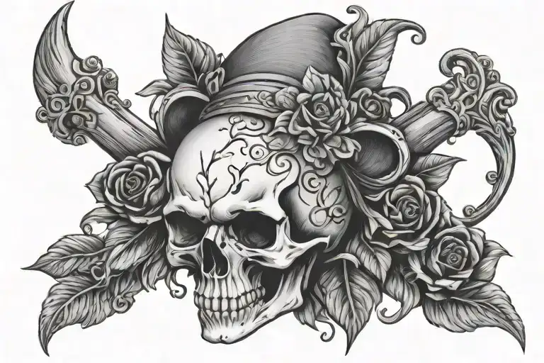 Skull Wearing