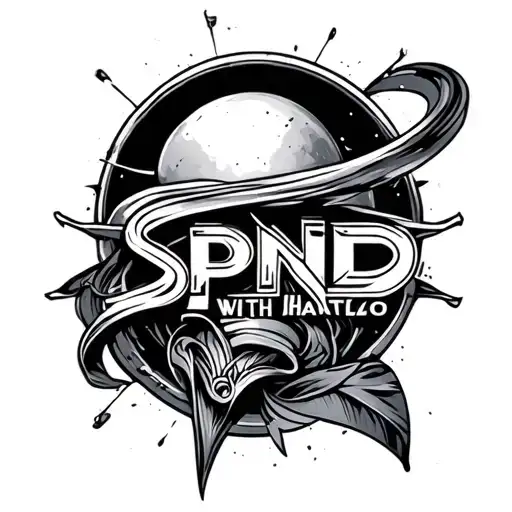 Spnd Word With Halo
