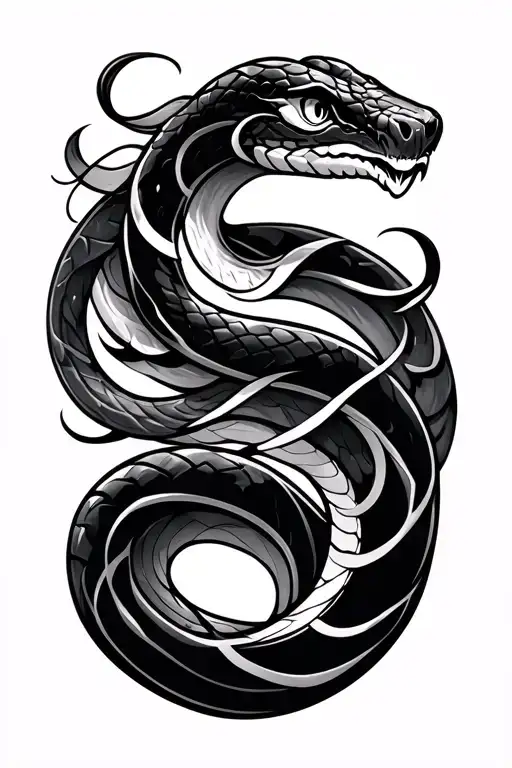 Tribal Snake Slithering