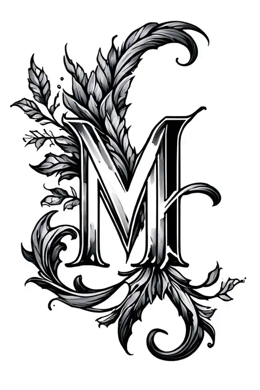 Initial M Letter