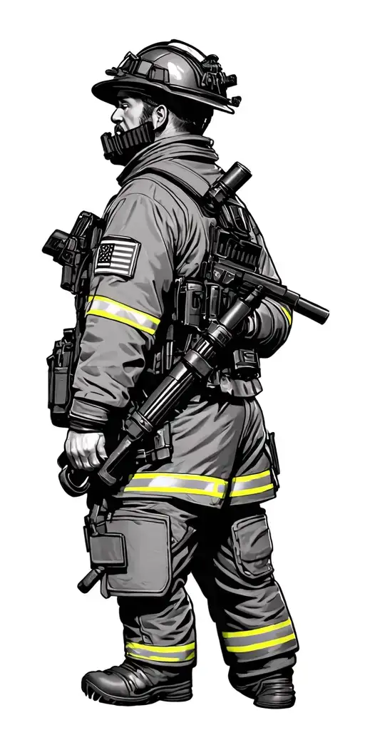 America Firefighter Swat