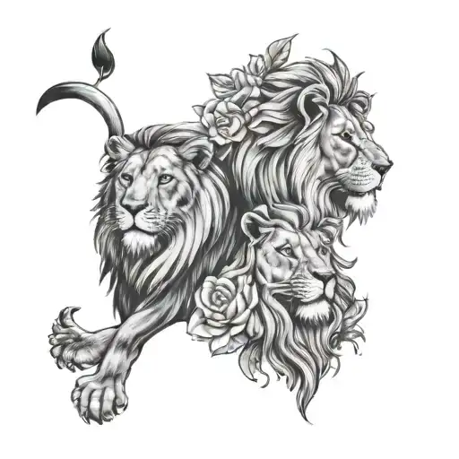 Lion Rose Family