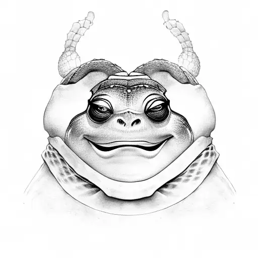 Master Oogway Turtle In A Serene And Wise Expression