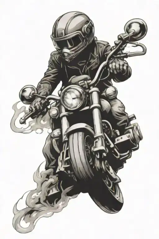 Speed Motorcycle Hazard Money Gun Box