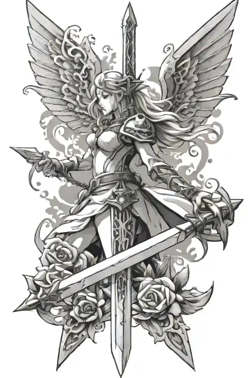 The Legend Of Zelda Great Fairy Sword Goddess White Scword Und True Master Sword