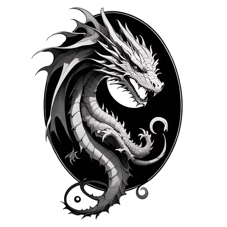 Femininte Dragon With Curves