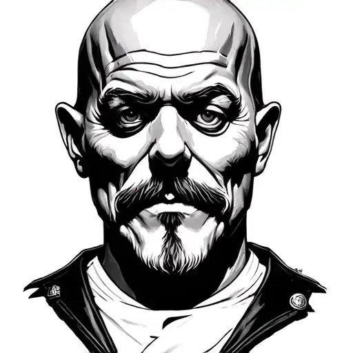 Captain Spaulding Portrait Leg Sleeve