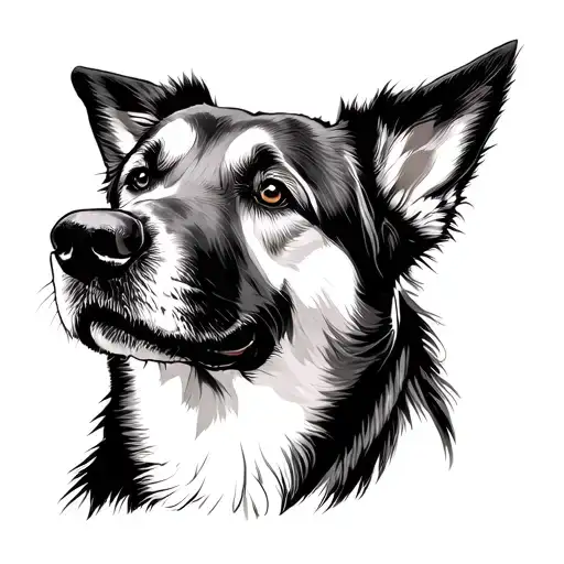 Labrador German Shepherd