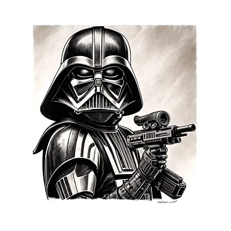 Star Wars Sleeve Tatto